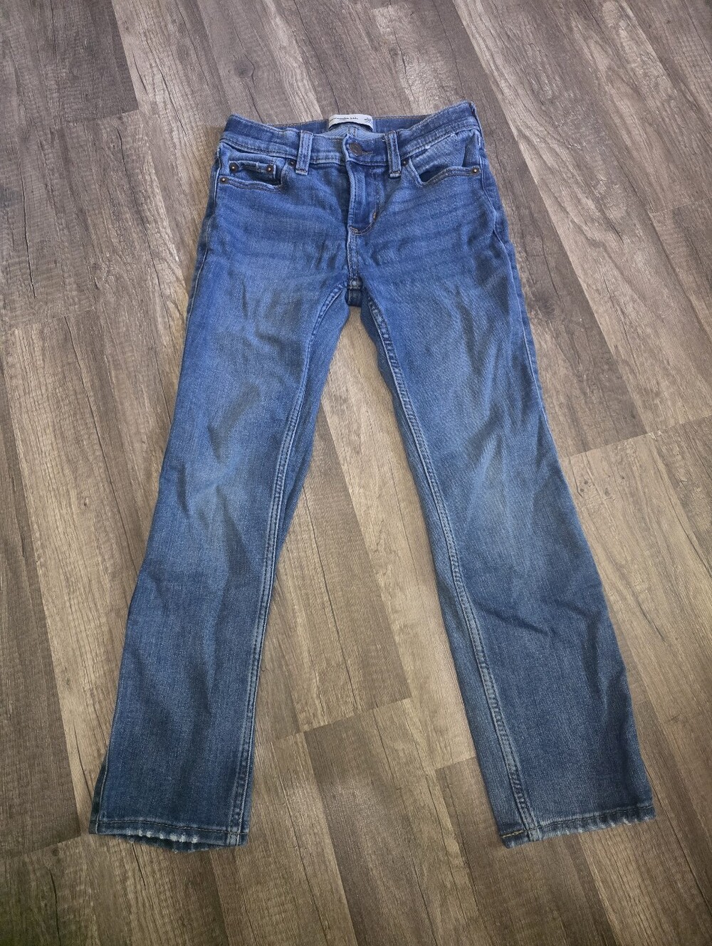 abercrombie kids Medium Blue Bootcut Jeans 7/8 Long